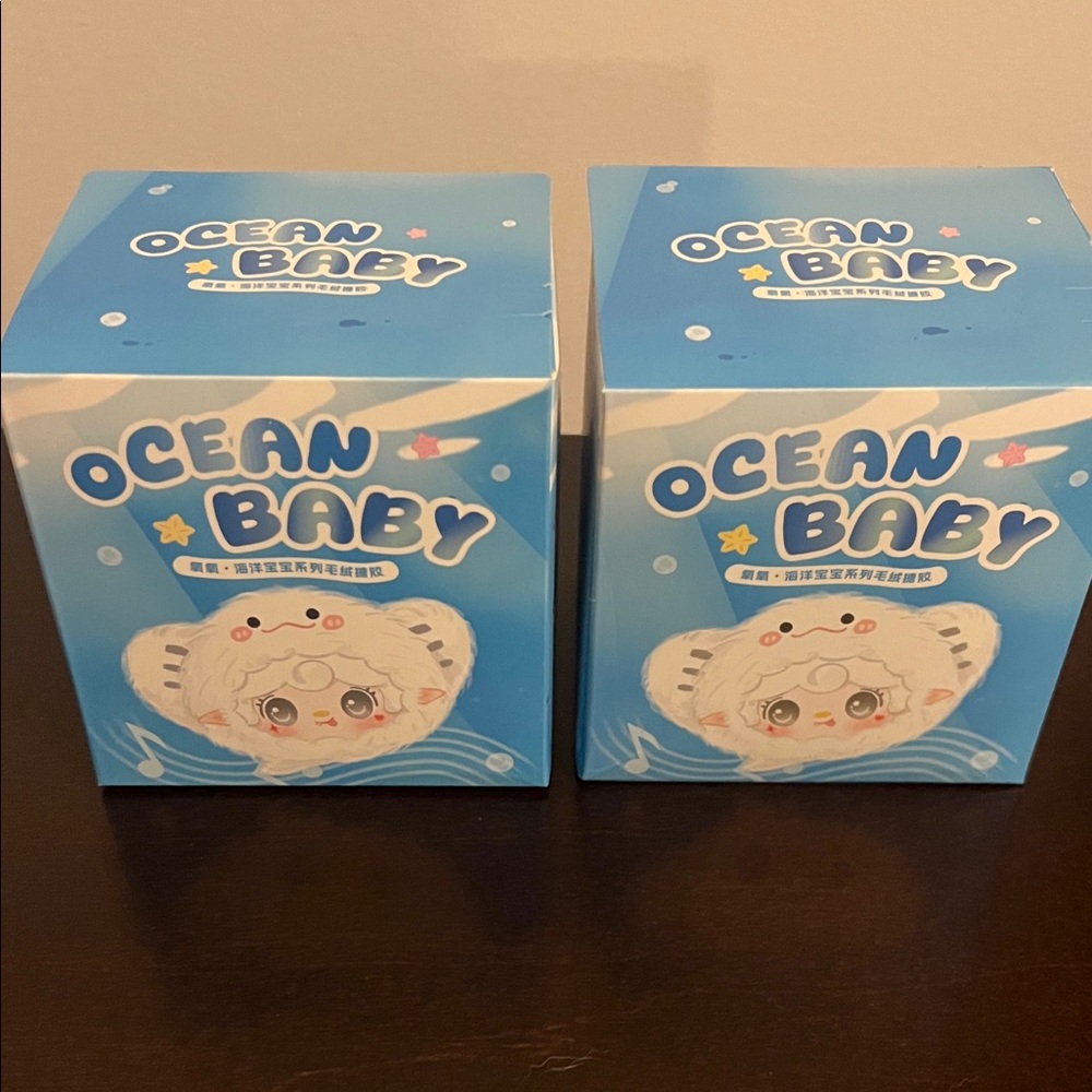 Two mystery boxes of Ocean Baby Blue.